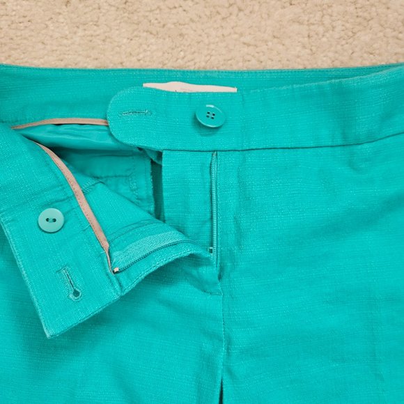 LOFT Teal Ankle Pants - Picture 5 of 8